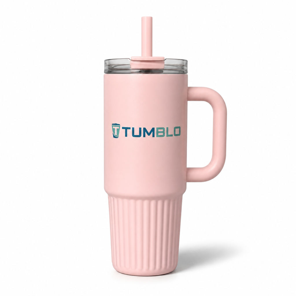 Coffee Tumbler with Straw