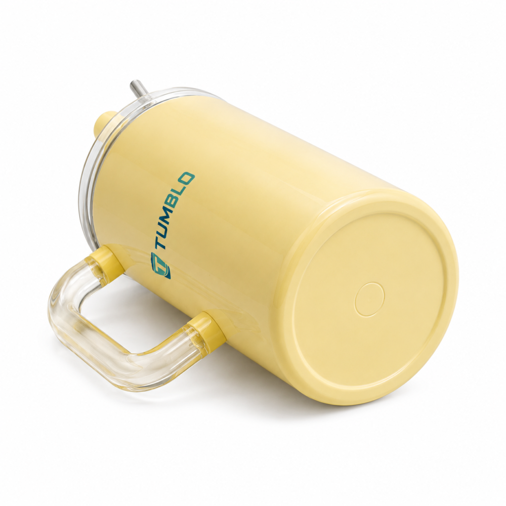 Coffee Tumbler with Straw